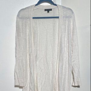 Banana Republic White Cashmere Sweater
